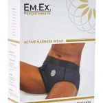 EM. EX. Active Harness Wear Fit Harness Boy Shorts Blue Double Extra Large - 34-37