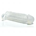 Bone Yard Meaty Silicone Cock Extender Clear