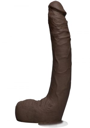 Signature Cock Jax Slayher Ultraskyn Dual Density Silicone Non Vibrating 10 Inch Dildo Black