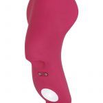 Frisky Finger Multi Speed Vibrator Rechargeable Waterproof Burgundy