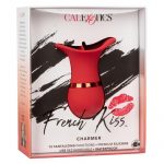 French Kiss Charmer Clitoral Stimulation Multi Function Silicone Rechargeable Waterproof Red