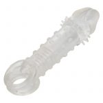 Ultimate Stud Extender With Scrotum Support Ring Clear