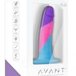 Avant D15 Vision Of Love Platinum Cured Silicone Dildo Multi-Color 5.5 Inches