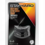 Stay Hard Beef Ball Stretcher Snug Cock Ring Black