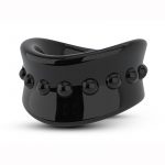 Stay Hard Beef Ball Stretcher 1.5 Inch Diameter Cock Ring Black