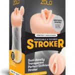 Zolo Squeezable and Textured Perfect Girlfriend Male Masurbator Non Vibrating Flesh