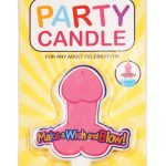 Candy Prints Make A Wish And Blow Penis Party Candle