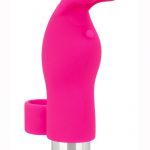 Intimate Play USB Rechargeable Finger Bunny Silicone Waterproof Pink 3.25