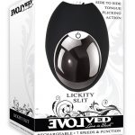 Lickity Slit Rechargeable Silicone Massager - Black