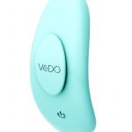 VeDO Niki Rechargeable Silicone Panty Vibrator - Tease Me Turquoise