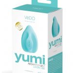 VeDO Yumi Rechargeable Silicone Layon Finger Vibrator - Tease Me Turquoise