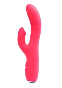 VeDO Rockie Rechargeable Silicone Dual Vibrator - Foxy Pink