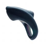 VeDO Overdrive Plus Rechargeable Vibrating Silicone Cock Ring - Just Black