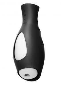 VeDO Torpedo Rechargeable Vibrating Stroker - Just Black/Glow In The Dark