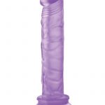 The 9`s - Diclets Jelly Dildo 8in - Purple