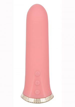 Uncorked Rosé Silicone Rechargeable Vibrator - Pink