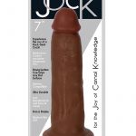 Jock Realistic Dildo 7in - Chocolate