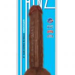 Thinz Slim Dong With Balls 8in - Chocolate