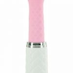 Pillow Talk Feisty Silicone Thrusting andamp; Vibrating Massager - Pink