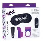 Bang! Couple`s Love Ring Kit (Set of 4) - Purple