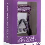 Ouch! Adjustable Nipple Clamps - Purple