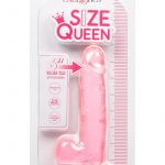 Size Queen Dildo - 6in - Pink