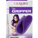 The Gripper Spiral Grip Masturbator - Purple