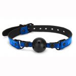 Whipsmart Deluxe Ball Gag - Blue