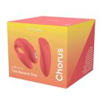 We-Vibe Chorus Rechargeable Couples Vibrator With Remote Control - Crave Coral