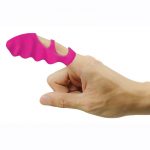 Gossip Thrill-Her Silicone Finger Vibrator - Pink