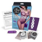 Play with Me Lingerie Vivacious Sexy Lingerie Play Kit - Purple/Blue