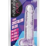 Naturally Yours Crystalline Dildo 7in - Amethyst