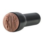 Kiiroo Feel September Reign Black Stroker Interactive Masturbator - Pussy - Black/Chocolate