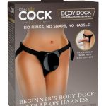 King Cock Elite Beginner`s Body Dock Harness System - Black