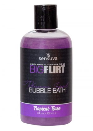 Big Flirt Pheromone Bubble Bath 8oz - Tropical Tease