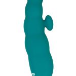 G-Spot Perfection Rechargeable Silicone Vibrator - Green