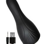 Enhancer Ultimate Blow Job Rechargeable Silicone Masturbator - Black