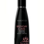 Wicked Aqua Water Based Flavored Lubricant Birthday Cake 4oz