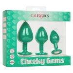 Cheeky Gems Silicone Anal Training Kit - Green