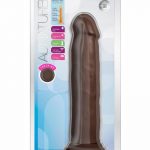 Au Naturel Jackson Dildo with Suction Cup 9in - Chocolate