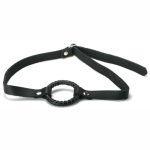 Strict Leather Ring Gag Medium - Black