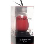Bloomgasm Enchanted Rose Rechargeable Silicone 10X Clit Stimulator - Red
