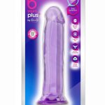 B Yours Plus Thrill n` Drill Realistic Dildo 9.5in - Purple