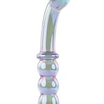 Gender X Lustrous Galaxy Wand Glass Dildo - Multicolor