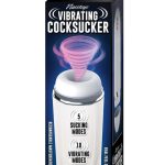 Vibrating Cocksucker Rechargeable Masturbator - White