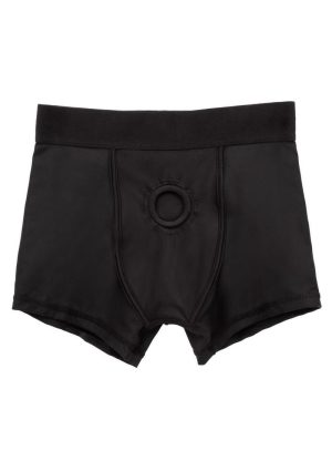 Her Royal Harness Boxer Brief - XXLarge/XXXLarge - Black