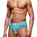 Prowler Christmas Pudding Brief - XSmall - Blue/White