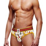 Prowler Berlin Brief - Small - White/Orange