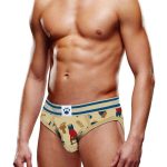 Prowler Lumberbear Brief - Large - Brown/Blue