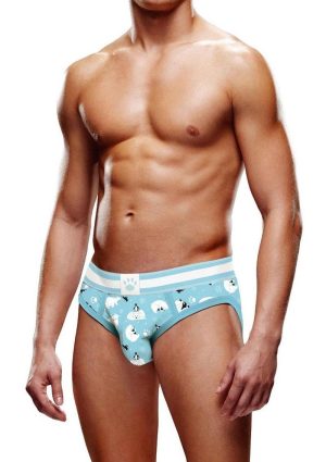 Prowler Winter Animals Brief - XXLarge - Blue/White